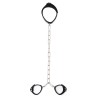 Collar con Esposas Cadena Ajustables