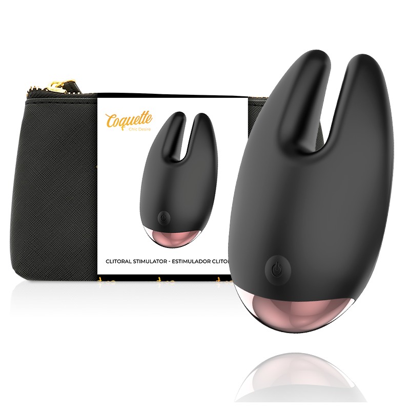 COQUETTE CHIC DESIRE - CLITORIAL STIMULATOR BLACK / GOLD