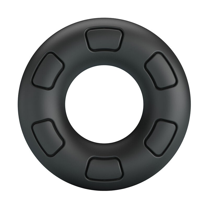 CRAZY BULL - BERTRAM SUPER SOFT SILICONE COCK RING BLACK