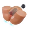 CRAZY BULL - ILANA REALISTIC FEMALE BUTT VIBRATOR AND SUCKER WITH SOUND 6.8 KG