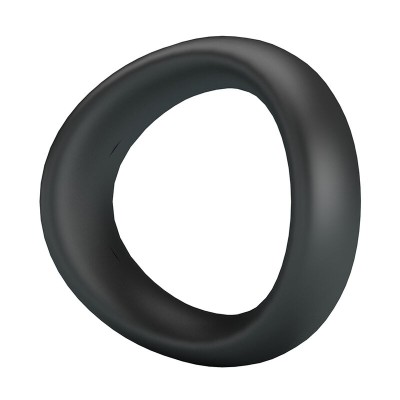 CRAZY BULL - VALEN ERGONOMIC SILICONE COCK RING BLACK