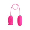 Daisy Huevo Vibrador y Lengua Estimuladora Rosa