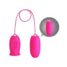 Daisy Huevo Vibrador y Lengua Estimuladora Rosa