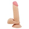 Dildo con Piel Deslizante Retractil 20.5 cm