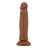 Dildo con Piel Deslizante Retractil 21.4 cm