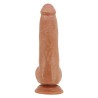 Dildo con Piel Deslizante Retractil 23.3 cm