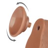 Dildo con Piel Retractil 7.5 Bronceado