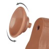 Dildo con Piel Retractil 8.5 Bronceado