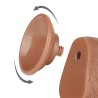 Dildo con Piel Retractil 9 Bronceado