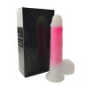 Dildo Doble Capa con Vibración, Thrusting y Calor 21.5 cm