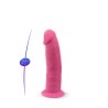 Dildo Dual Density Brilla en la Oscuridad Mod 6