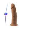 Dildo Dual Density Mod. 2 - 7.5 Caramel
