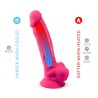 Dildo Dual Density Model 1 (8) Rosa