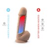 Dildo Dual Density Silicone Mod. 1 - 8.5