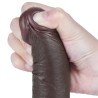 Dildo Dual Layer Piel Deslizante Retractil 7.5