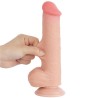 Dildo Dual Layer Piel Deslizante Retractil 8
