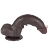 Dildo Dual Layer Piel Deslizante Retractil 8.5