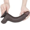 Dildo Dual Layer Piel Deslizante Retractil 8.5