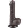Dildo Dual Layer Piel Retractil 7