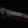 Dildo Dual Layered Articulable XXL 14.5
