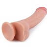 Dildo Nature 8 Silicona Líquida Natural