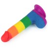 Dildo Prider 7.5 Silicona Líquida LGBT