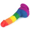 Dildo Prider 8 Silicona Líquida LGBT
