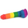 Dildo Prider 9 Silicona Líquida LGBT