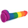 Dildo Prider 9 Silicona Líquida LGBT
