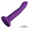 Dildo que Cambia de Color de Púrpura a Rosa Talla M 17 cm