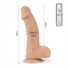 Dildo Real Extreme Dildo con Vibración 9 Natural