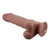 Dildo Realista Piel Deslizante Retractil 24 cm