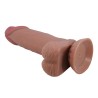 Dildo Realista Piel Deslizante Retractil 8,1