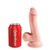 Dildo Triple Densidad con Testículos 6.5
