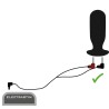 ELECTRASTIM - 90-DEGREE STIMULATOR CABLES