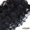 Esposas para Pies de Encaje Elástico Negro