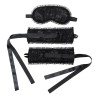 Esposas y Máscara Burlesque Negro
