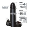 FANTASY X-TENSIONS - VIBRATING REAL FEEL 5CM PENIS EXTENSION SLEEVE BLACK
