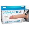 FANTASY X-TENSIONS ELITE - 17.8 CM HOLLOW SILICONE STRAP-ON