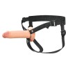 FANTASY X-TENSIONS ELITE - 17.8 CM HOLLOW SILICONE STRAP-ON
