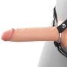 FANTASY X-TENSIONS ELITE - 17.8 CM HOLLOW SILICONE STRAP-ON