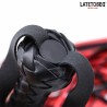 Flogger  65cm Negro y Rojo