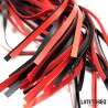 Flogger Rojo y Negro  50cm
