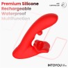 Franky Vibrador con Biting y Bola Rotativa con APP