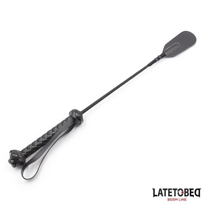 Fusta con Mango Trenzado 44.5cm Negro