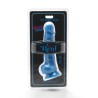 GET REAL - HAPPY DICKS 19 CM WITH BALLS BLUE