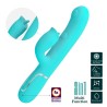 Gigi Vibrador con Licking y Thumping Turquesa