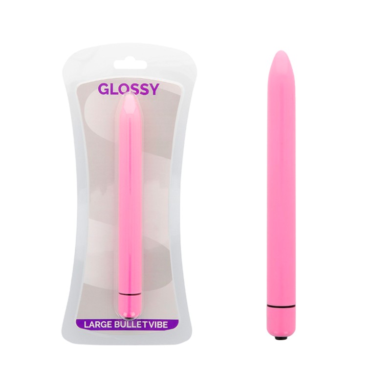 GLOSSY - SLIM VIBRATOR DEEP ROSE