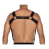 H4RNESS05 Arnés de Pecho Neon Negro Talla Única