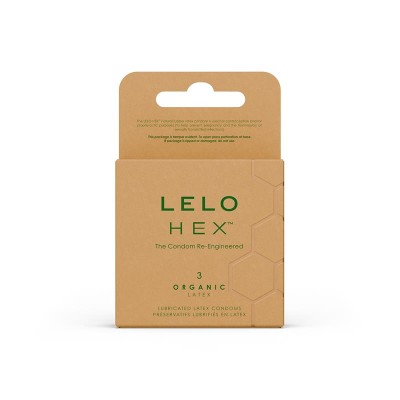 HEX Condoms Organic 3 unidades
